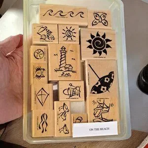 Stampin' Up! | Office | Stampin Up On The Beach Stamp Set 5 Pieces ...